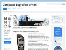 Tablet Screenshot of computer-begreifen.de